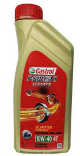 CASTROL  10W-40 4T POWER 1 SCOOTER YAĞI