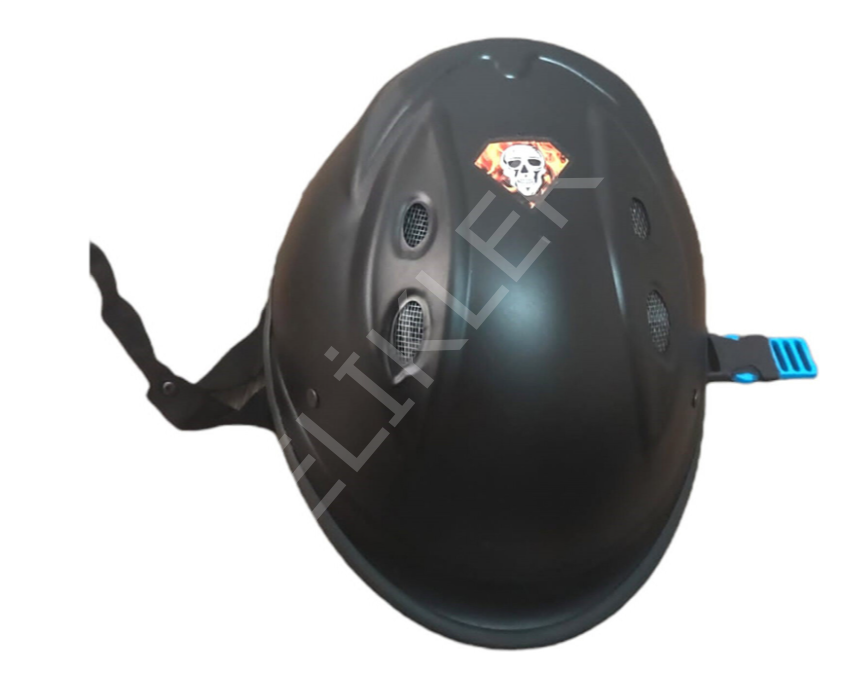 ŞAPKA KASK DELİKLİ SİYAH