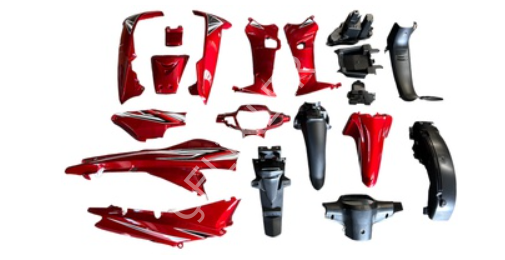 KASIRGA AR50-50 KAPORTA SETİ KOMPLE KIRMIZI OEM