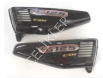 AGK CG 125 YAN KAPAK SİYAH