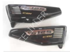 AGK CG 125 YAN KAPAK SİYAH