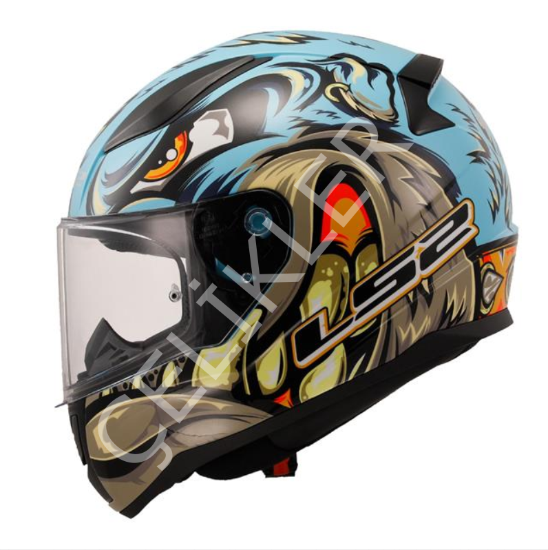 LS2 RAPID 2 NEO MAVİ-MOR KAPALI KASK
