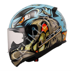 LS2 RAPID 2 NEO MAVİ-MOR KAPALI KASK