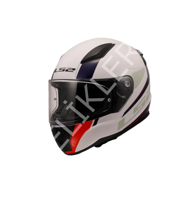 LS2 RAPID 2 DRIVEWAY KAPALI KASK BEYAZ-MAVİ