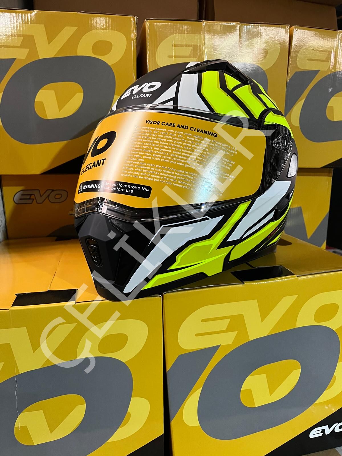 KAPALI KASK EVO ÇENE AÇILIR