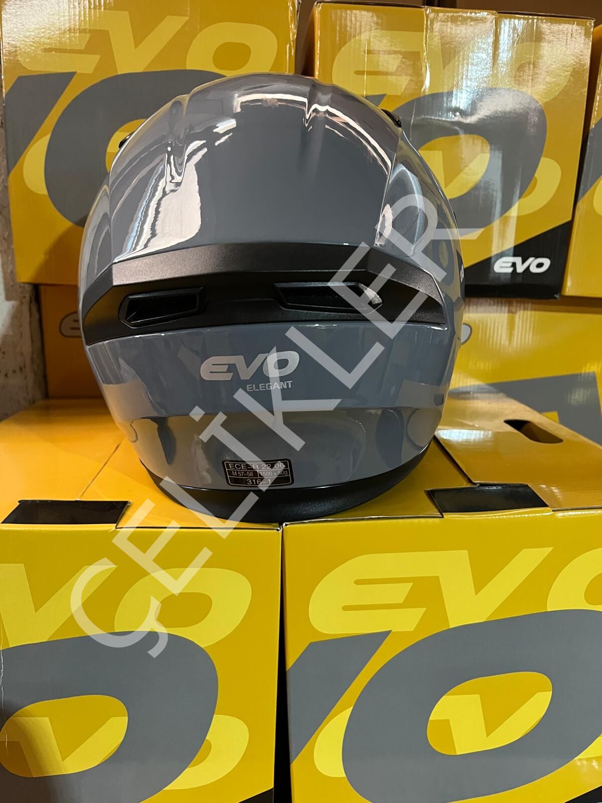 KAPALI KASK EVO NARDO GRİ