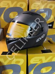 EVO KAPALI KASK MAT GRİ