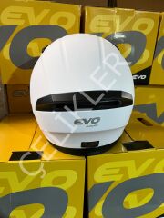 EVO KAPALI KASK MAT BEYAZ